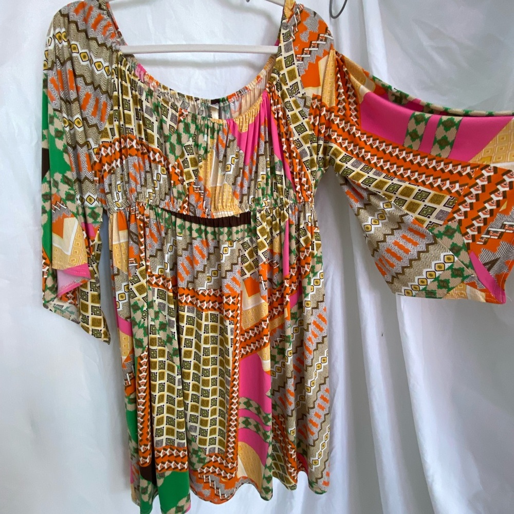 Uncle Frank Boho Mini dress large